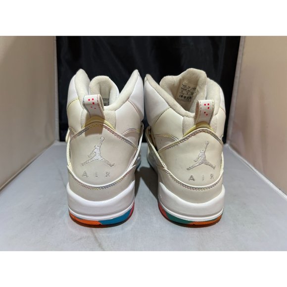 Jordan Flight 45 High (GS) White Pink Flash 2009- 3834520 104 Youth size 7Y **LI - Picture 6 of 9